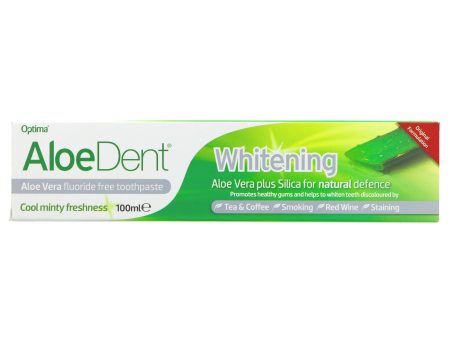 Aloe Dent | Aloe Vera Whitening Toothpaste - with Silica | 100ml Sale