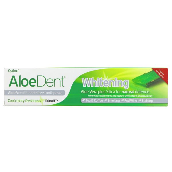 Aloe Dent | Aloe Vera Whitening Toothpaste - with Silica | 100ml Sale