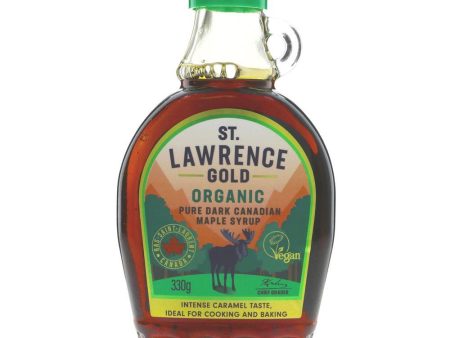 St Lawrence Gold | Og Maple Syrup Grade A Dark | 330G For Cheap