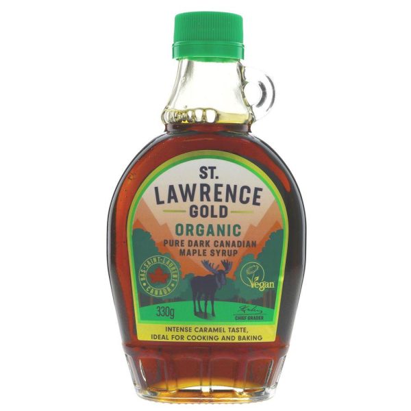 St Lawrence Gold | Og Maple Syrup Grade A Dark | 330G For Cheap