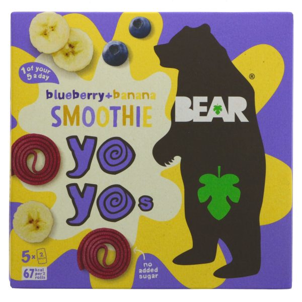 Bear | Yoyo-Blueberry&Banana Smoothie - Multipack | 5 x 20g Online now