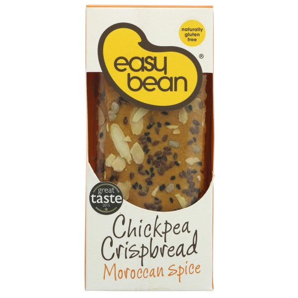 Easy Bean | Chickpea Crispbread - Moroccan | 110G Online