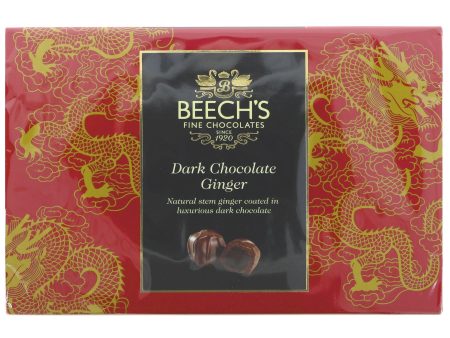 Beech s Fine Chocolates | Dark Chocolate Ginger | 200g Discount