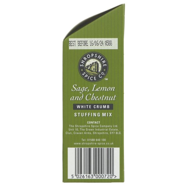 Shropshire Spice | Sage Lemon & Chestnut Stuffing | 150g Supply