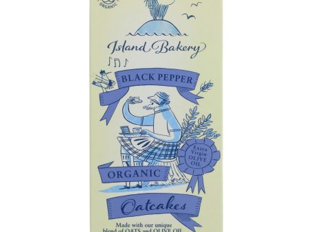 Island Bakery | Black Pepper Oatcakes | 135g on Sale