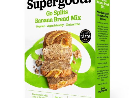 Supergood! Bakery | Go Splits! Banana Bread Mix | 250g Fashion