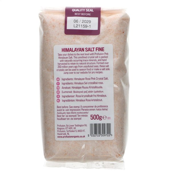 Profusion | Pink Himalayan Salt Fine | 500g For Cheap