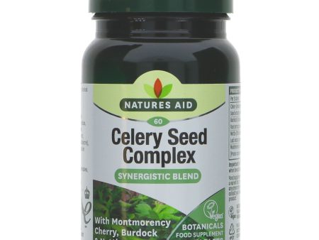 Natures Aid | Celery Seed Complex - Synergistic Blend | 60 tablets Sale