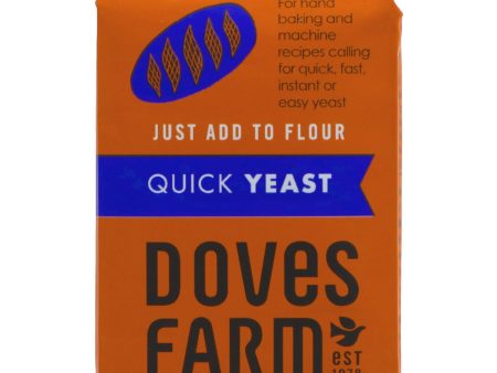 Doves Farm | Quick Yeast - Now in Outers of Two | 8 x 125g For Cheap