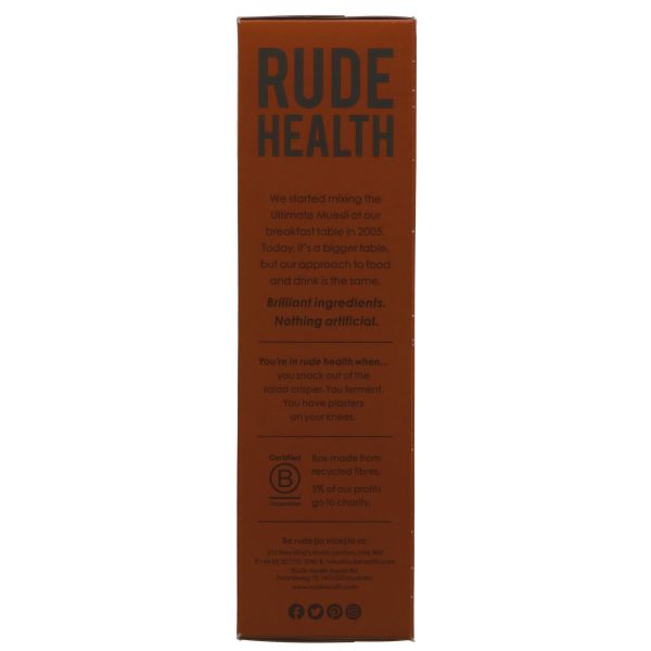 Rude Health | Chocolate Crunch Granola | 400g Fashion