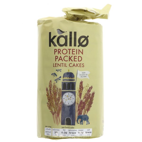 Kallo | Protein Lentil Cake | 100G Online Hot Sale