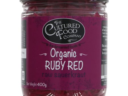 Cultured Food Company | Raw Ruby Red Sauerkraut | 400g Online Hot Sale