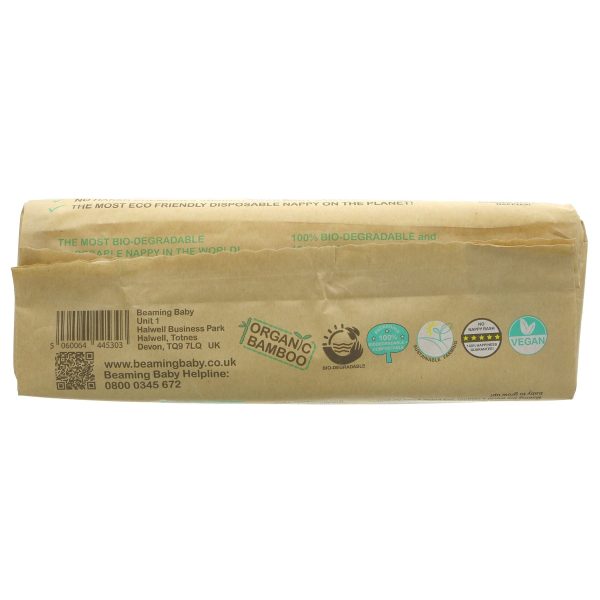 Beaming Baby | Organic Bamboo Nappies Size 4 - 9-15kg, 24 pcs bag | 24 Online now