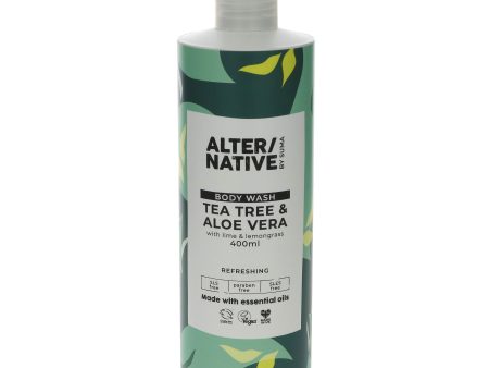 Alter Native | Body Wash - Tea Tree & Aloe - Refreshing with lemongrass | 400ml Discount