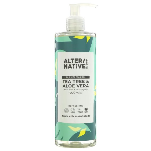 Alter Native | Hand Wash - Tea Tree & Aloe | 400ml Online now