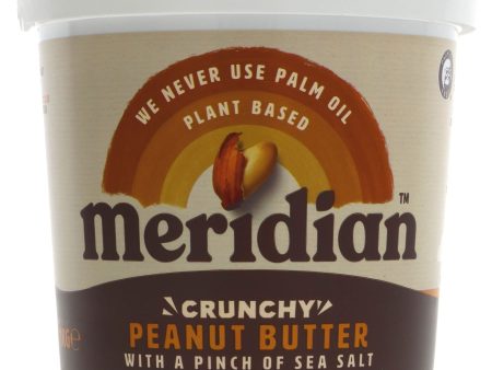 Meridian | Peanut Butter Crunchy + Sea Salt | 1KG Online Sale