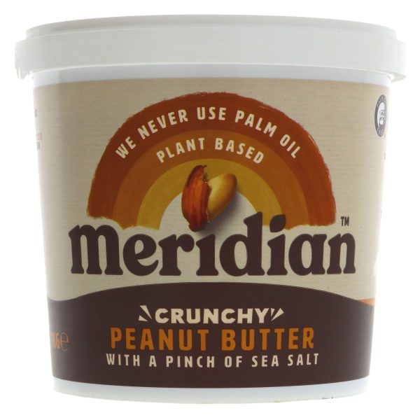 Meridian | Peanut Butter Crunchy + Sea Salt | 1KG Online Sale