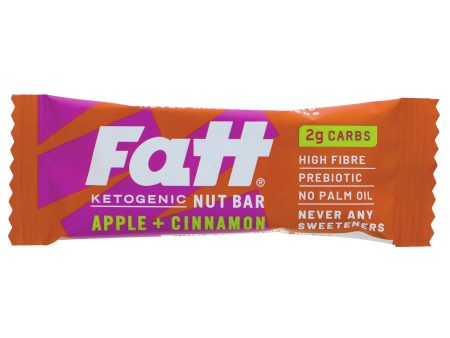 Fatt Bar | Fatt Apple + Cinnamon Bar | 30g Online now