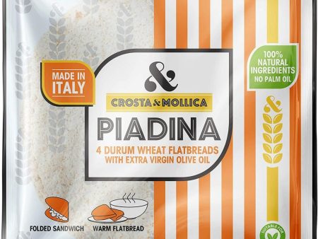 Crosta & Mollica | Durum Wheat Mini Piadina | 100g Hot on Sale