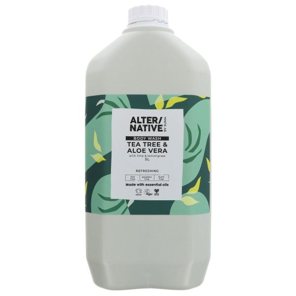 Alter Native | Body Wash - Tea Tree & Aloe - Refreshing with lemongrass | 5l on Sale