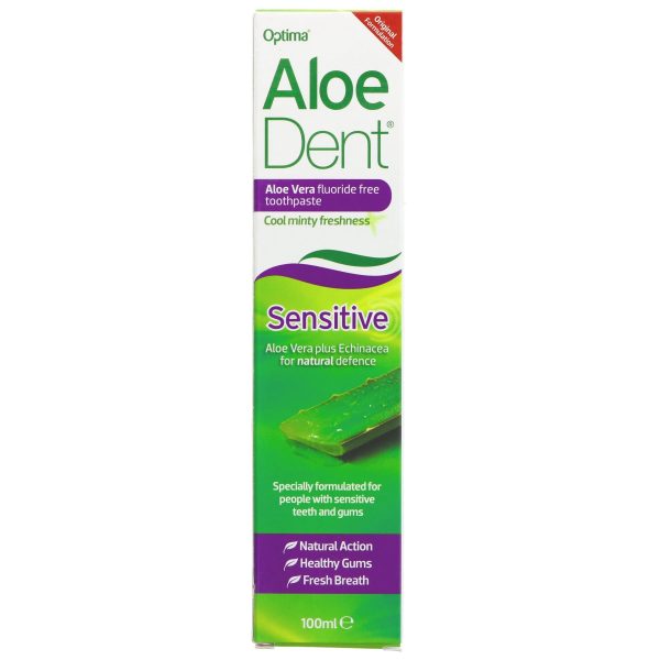 Aloe Dent | Aloe Vera Sensitive Toothpaste - with Echinacea | 100ml Discount