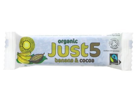 Tropical Wholefoods | Organic F T Banana & Cocoa | 40g For Cheap