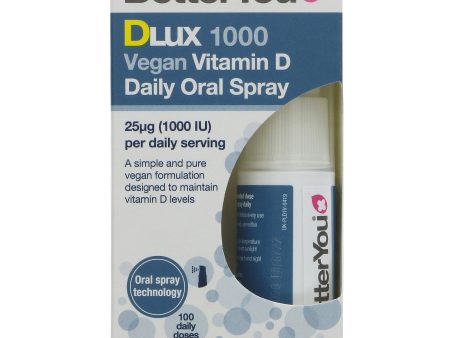 Better You | Dlux 1000 Vegan Vit D Daily Oral Sp | 15ml For Discount