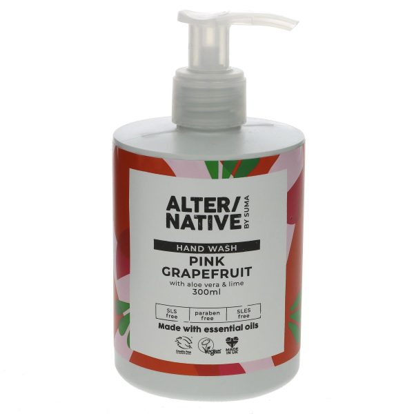 Alter Native | Hand Wash - Pink Grapefruit - Uplifting with lime | 300ml Sale