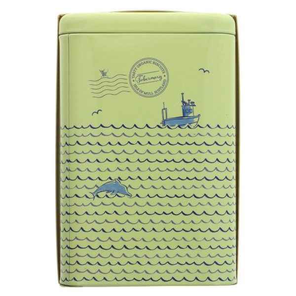 Island Bakery | Peanut Toffee Choc Shortbr Tin - Organic Shortbread Tin | 215g Supply