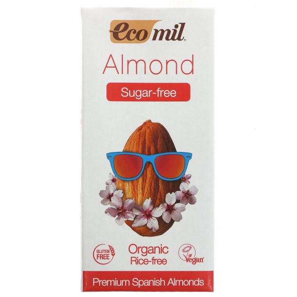 Ecomil | No Sugar Almond Drink - 6% Almonds | 1l Hot on Sale