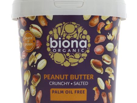 Biona | Organic Peanut Butter Crunchy | 1KG Fashion