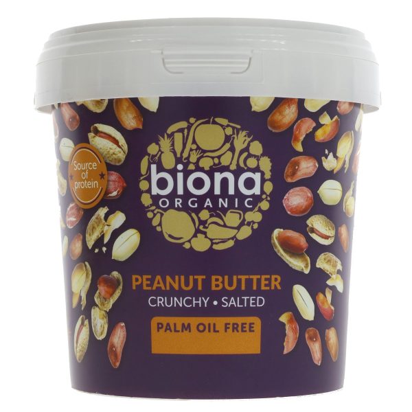 Biona | Organic Peanut Butter Crunchy | 1KG Fashion