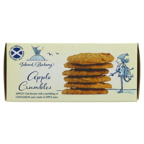 Island Bakery | Apple Crumbles Organic Biscuit | 125g Hot on Sale