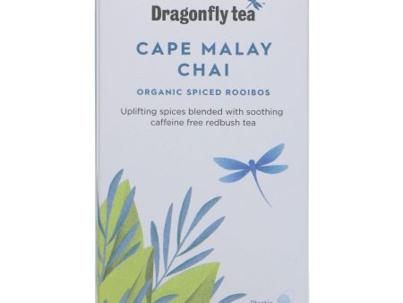 Dragonfly Tea | Cape Malay Rooibos Chai - Spiced Rooibos Tea | 20 bags Online Sale