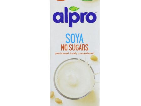 Alpro | Soya Milk Unsweetened - no sugars or sweeteners | 1l For Discount