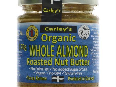 Carley s | Almond Butter- Organic | 170G Supply