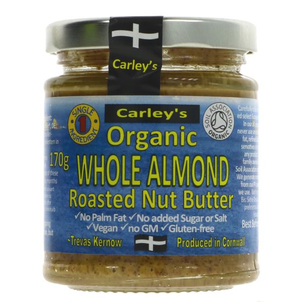 Carley s | Almond Butter- Organic | 170G Supply