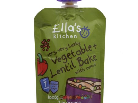 Ella s Kitchen | Kitchen Vegetable Bake | 130G Supply