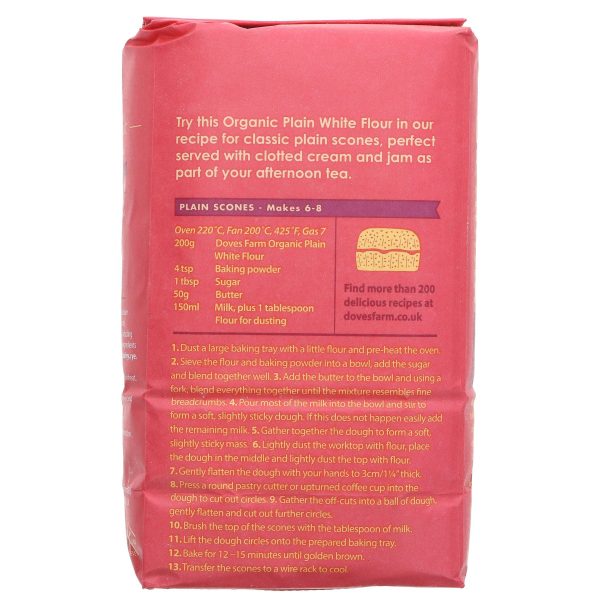 Doves Farm | Fine Plain White Flour | 1kg Hot on Sale