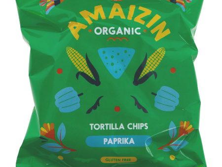 Amaizin | Bio Corn Chips Paprika | 75G Fashion