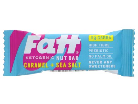 Fatt Bar | Fatt Caramel + Sea Salt Bar | 30g For Cheap