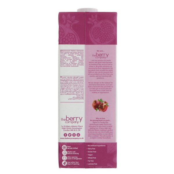 Berry Company | Pomegranate Juice | 1l Online Hot Sale