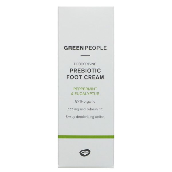 Green People | Prebiotic Foot Cream - Deodorising | 50ml Online