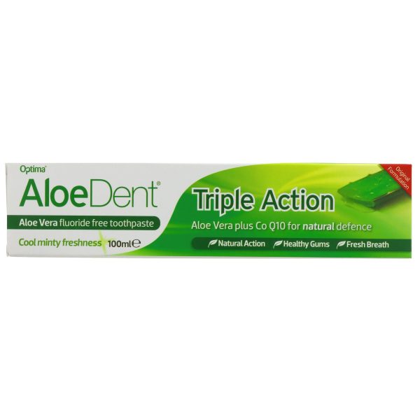 Aloe Dent | Triple Action Toothpaste | 100ml Fashion