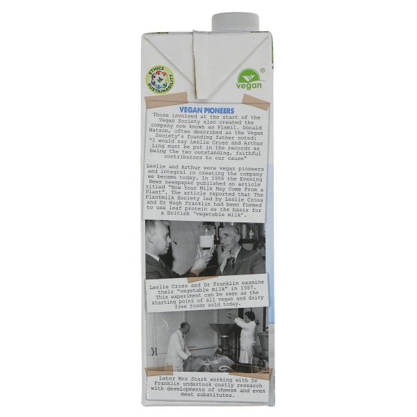 Plamil | Organic Soya Milk Heritage - Unsweetened | 1l Fashion