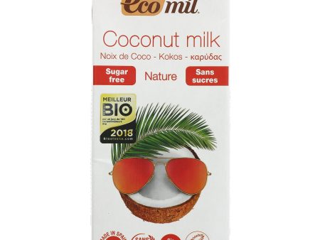 Ecomil | No Sugar Coconut Milk - 8.5% Coconut | 1l Online now