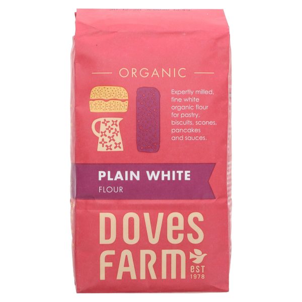 Doves Farm | Fine Plain White Flour | 1kg Hot on Sale