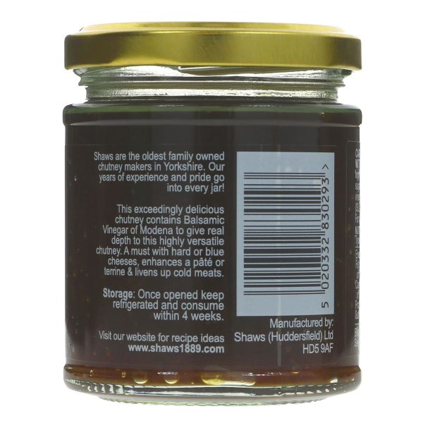 Shaws | Caramelised Red Onion Chutney | 195G Cheap