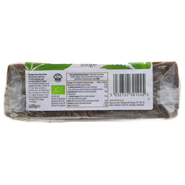 Biona | Rye Bread - Hemp Seed | 500g Cheap