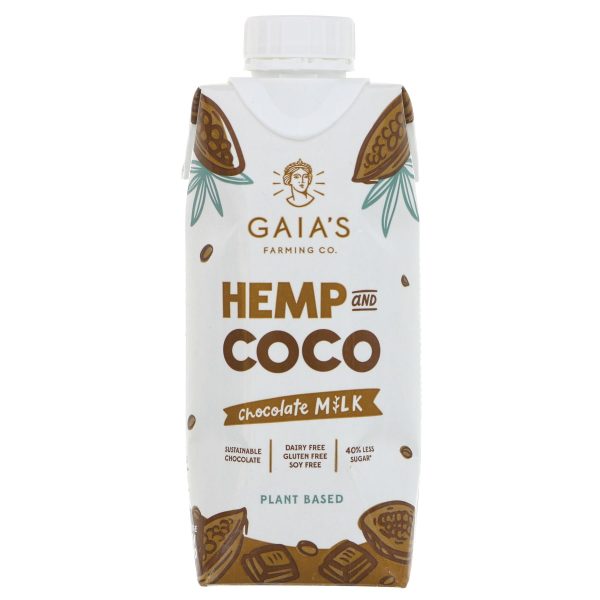 Gaia s Farming Co | Hemp & Coco Chocolate M*lk | 330ml Fashion